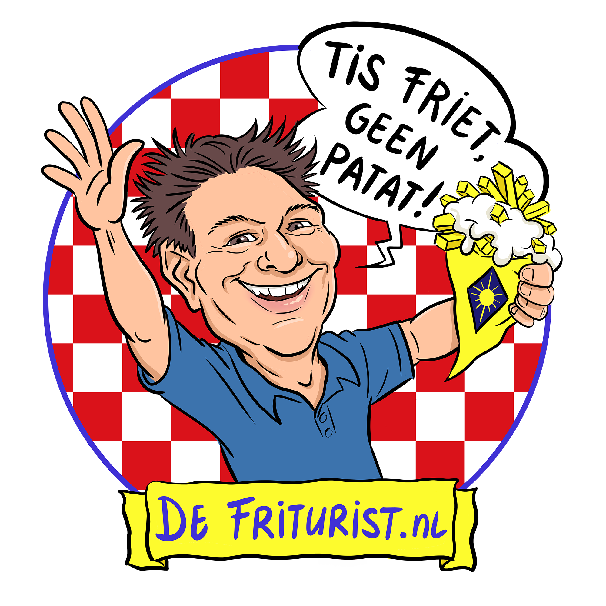 tisfrietgeenpatat kleur LR